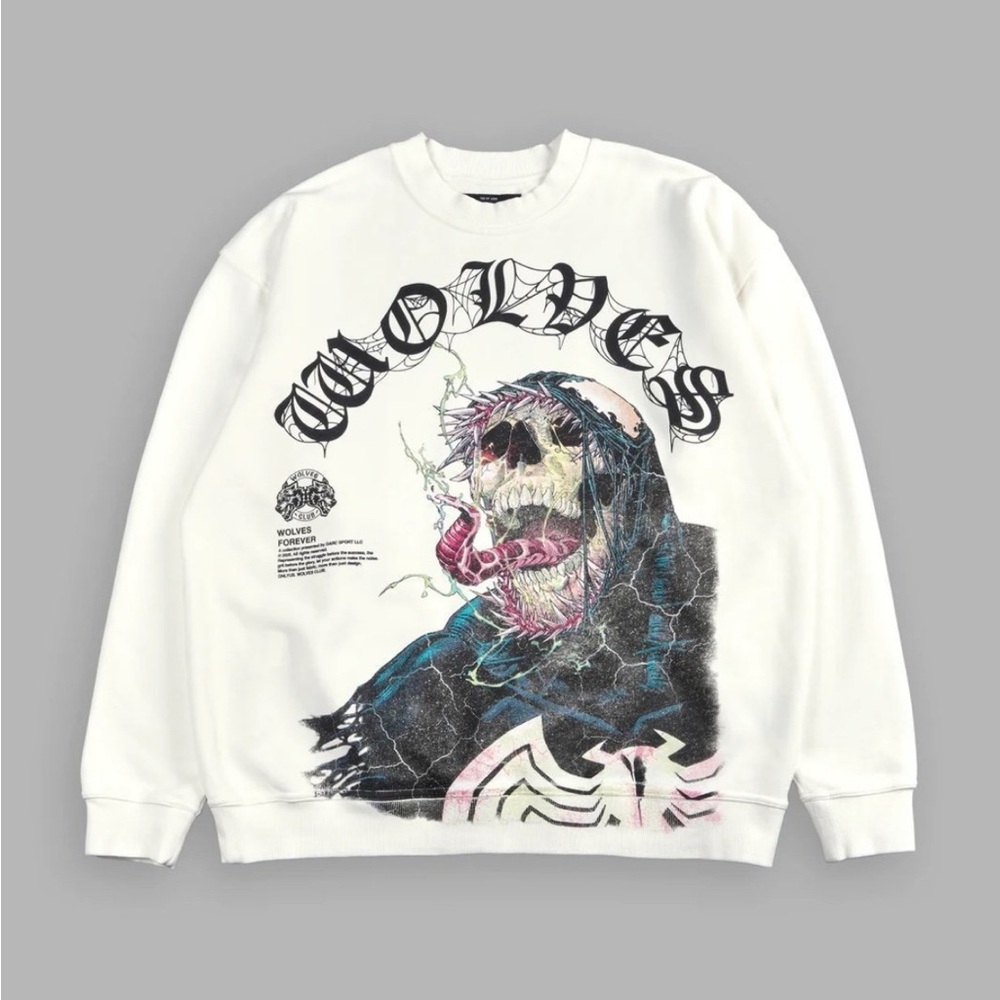 Soldout DARC ORIGIN UNISEX LONDON CREWNECK IN CREAM